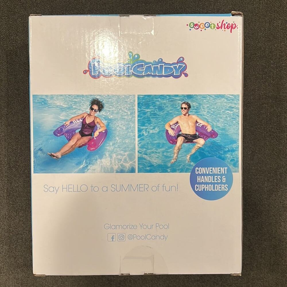 Poolcandy Hello Summer Large Sun Chair - Picture 4 of 5